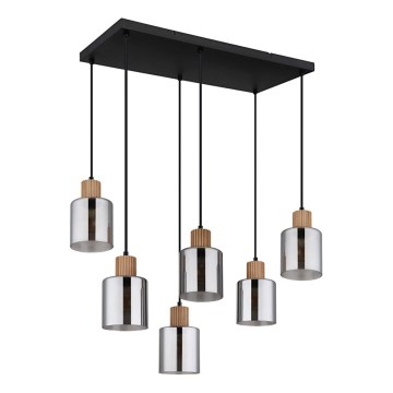Globo - Κρεμαστό φωτιστικό με καλώδιο 6xE27/25W/230V