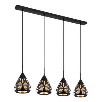 Globo - Κρεμαστό φωτιστικό οροφής 4xE27/40W/230V