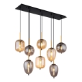 Globo - Κρεμαστό φωτιστικό οροφής 8xE14/40W/230V ορείχαλκος