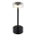 Globo - LED Dimmable επαναφορτιζόμενο επιτραπέζιο φωτιστικό αφής LED/2,5W/3,7V 2700/4000/6500K 1800mAh μαύρο