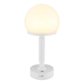 Globo - LED Dimmable επαναφορτιζόμενο επιτραπέζιο φωτιστικό αφής LED/2,5W/5V 1800mAh 2800K λευκό