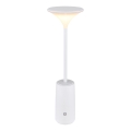 Globo - LED Dimmable επαναφορτιζόμενο επιτραπέζιο φωτιστικό αφής LED/1,2W/3,7V 3000K 1500mAh λευκό