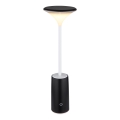 Globo - LED Dimmable επαναφορτιζόμενο επιτραπέζιο φωτιστικό αφής LED/1,2W/3,7V 3000K 1500mAh μαύρο
