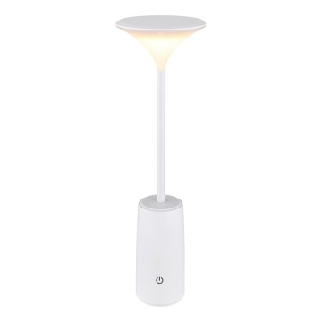 Globo - LED Dimmable επαναφορτιζόμενο επιτραπέζιο φωτιστικό αφής LED/1,2W/3,7V 3000K 1500mAh λευκό