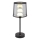 Globo - LED Dimmable επαναφορτιζόμενο επιτραπέζιο φωτιστικό αφής LED/2,5W/3,7V 2700/4000/6500K 1800 mAh μαύρο