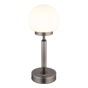Globo - LED Dimmable επαναφορτιζόμενο επιτραπέζιο φωτιστικό αφής LED/2,5W/5V 1800mAh 2700/4000/6500K ανθρακί