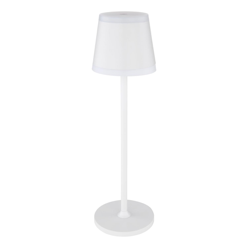 Globo - LED Dimmable επαναφορτιζόμενο επιτραπέζιο φωτιστικό αφής LED/4,6W/230V 1800 mAh USB IP54 λευκό
