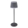 Globo - LED Dimmable επαναφορτιζόμενο επιτραπέζιο φωτιστικό αφής LED/4,6W/3,7V 3000K 1800mAh γκρι IP54
