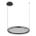 Globo - Led Dimmable κρεμαστό φωτιστικό οροφής LED/36W/230V 2700-6000K μαύρο + τηλεχειριστήριο