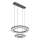 Globo - Led Dimmable κρεμαστό φωτιστικό οροφής LED/50W/230V 2700-6000K διάμετρος 50 cm μαύρο + τηλεχειριστήριο