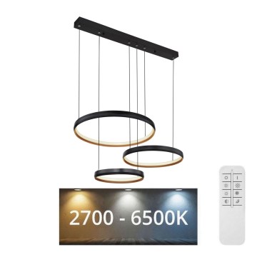 Globo - Led Dimmable κρεμαστό φωτιστικό οροφής LED/55W/230V 2700-6000K + τηλεχειριστήριο