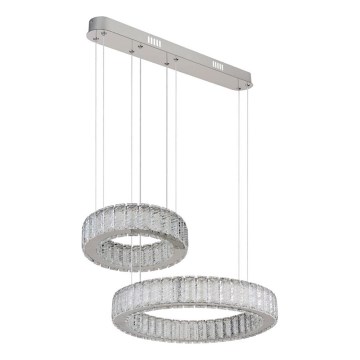 Globo - Led Dimmable κρεμαστό φωτιστικό οροφής LED/80W/230V 2700-6000K + τηλεχειριστήριο
