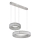 Globo - Led Dimmable κρεμαστό φωτιστικό οροφής LED/80W/230V 2700-6000K + τηλεχειριστήριο