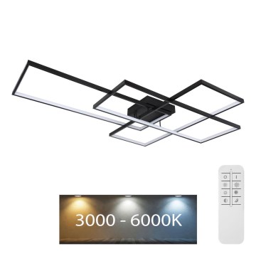 Globo - LED Dimmable φωτιστικό οροφής LED/100W/230V 3000-6000K + τηλεχειριστήριο