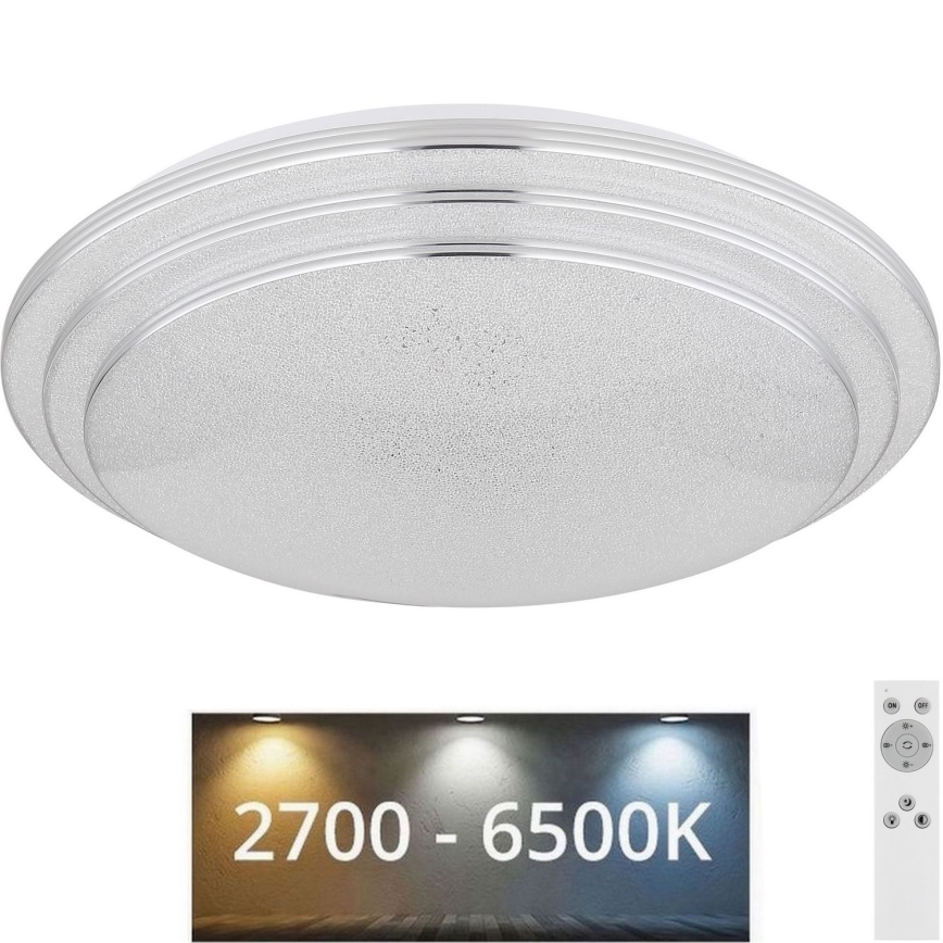 Globo - LED Dimmable φωτιστικό οροφής LED/18W/230V διάμετρος 40 cm 2700-6500K + τηλεχειριστήριο