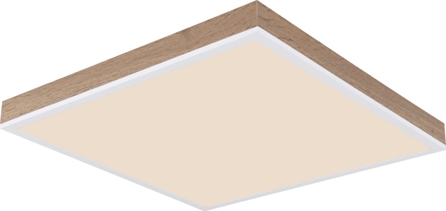 Globo - LED Dimmable φωτιστικό οροφής LED/24W/230V 2700-6500K + τηλεχειριστήριο καφέ/λευκό