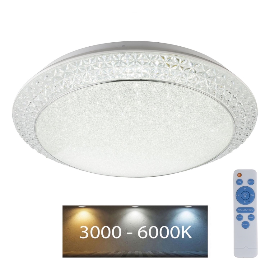 Globo - LED Dimmable φωτιστικό οροφής LED/40W/230V 3000-6000K + τηλεχειριστήριο