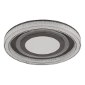 Globo - LED Dimmable φωτιστικό οροφής LED/48W/230V 2700-6000K διάμετρος 48 cm ανθρακί + τηλεχειριστήριο