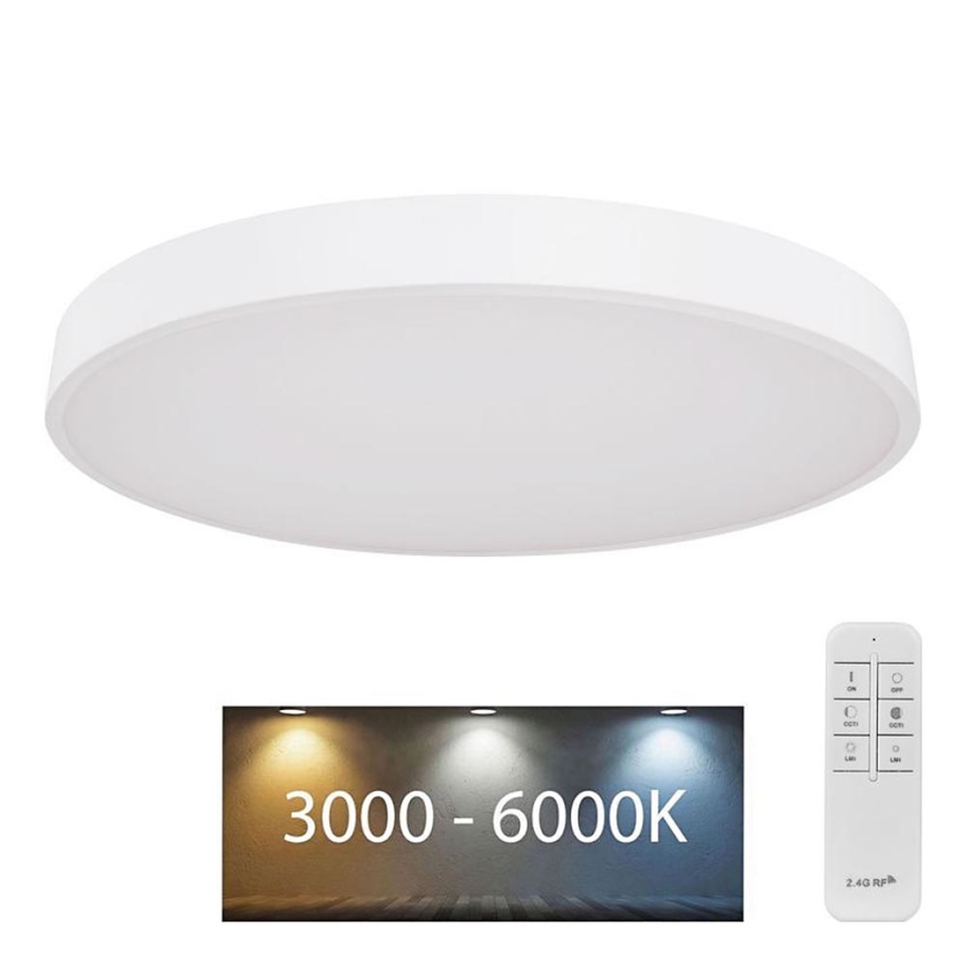 Globo - LED Dimmable φωτιστικό οροφής LED/48W/230V 3000-6000K + τηλεχειριστήριο