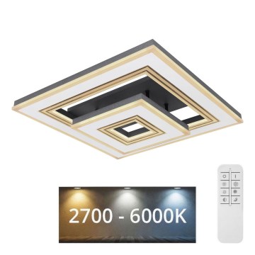 Globo - LED Dimmable φωτιστικό οροφής LED/50W/230V 2700-6000K + τηλεχειριστήριο