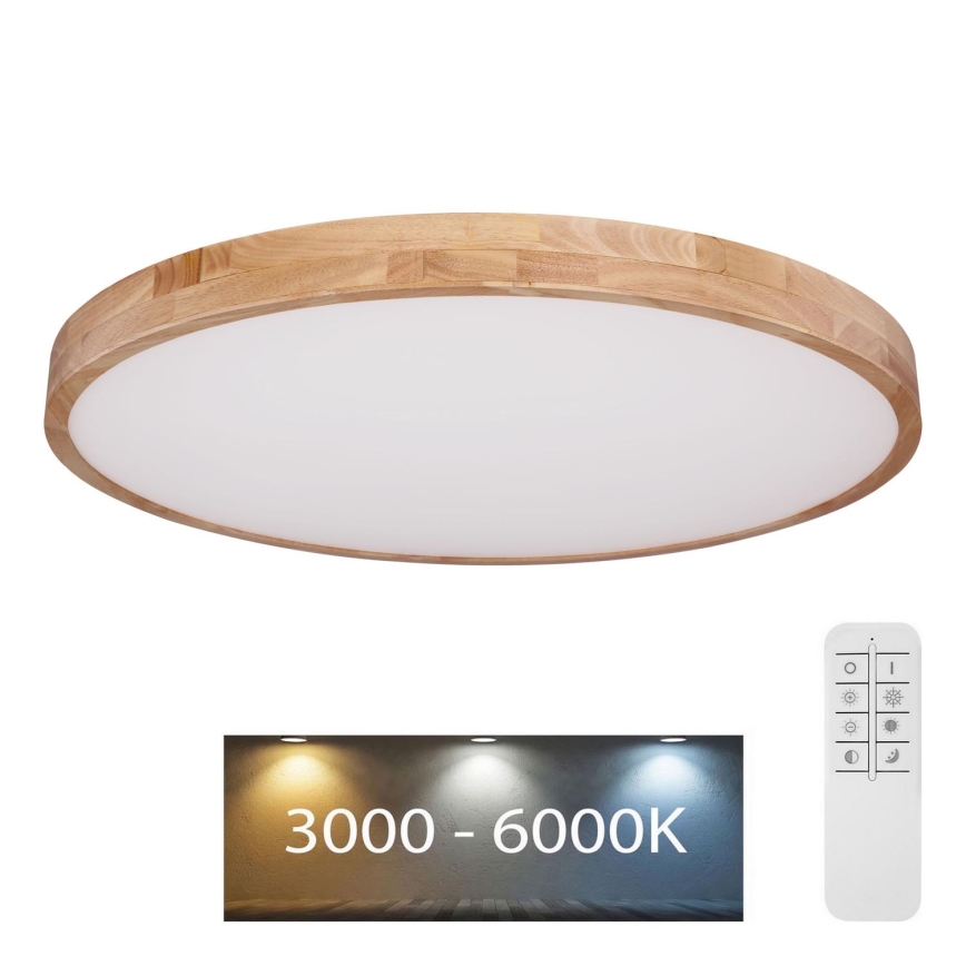 Globo - LED Dimmable φωτιστικό οροφής LED/60W/230V 3000-6000K + τηλεχειριστήριο