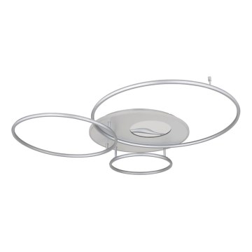 Globo - LED Dimmable φωτιστικό οροφής LED/70W/230V 2700-6500K ματ χρώμιο + τηλεχειριστήριο