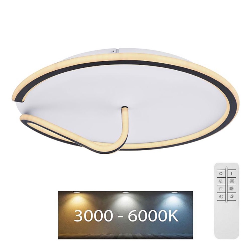 Globo - LED Dimmable φωτιστικό οροφής RODAN LED/50W/230V 3000-6000K + τηλεχειριστήριο