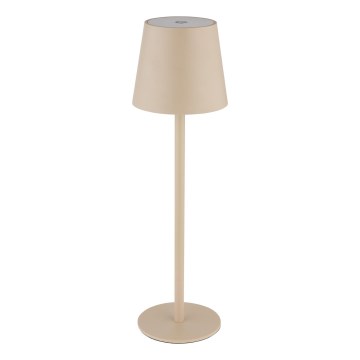 Globo - LED Dimming αφής Εξωτερικού χώρου φωτιστικό LED/3W/3,7V IP44 1800 mAh USB μπεζ