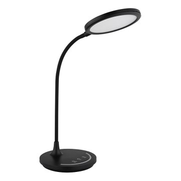 Globo - LED Dimming εύκαμπτο αφής επιτραπέζιο φωτιστικό LED/12W/230V 3000/4000/6500K CRI 90 μαύρο