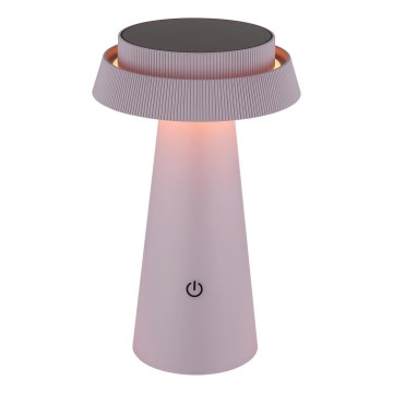 Globo - LED Dimming ηλιακό αφής φωτιστικό LED/4W/3,7W IP54 ροζ