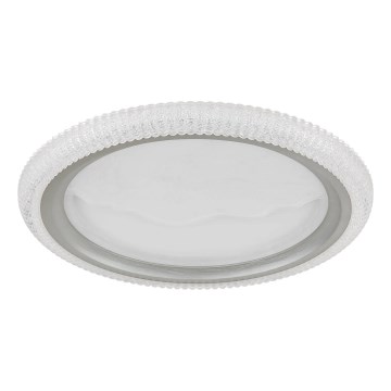 Globo - LED φωτιστικό οροφής LED/28W/230V 3000/4200/6000K διάμ. 39,5 cm ασημί