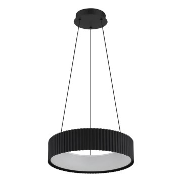 Globo - LED κρεμαστό φωτιστικό με καλώδιο LED/45W/230V 2700/4000/6000K διάμ. 46 cm μαύρο