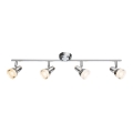 Globo - LED Σποτ φωτιστικό 4xLED/4W/230V γυαλιστερό χρώμιο