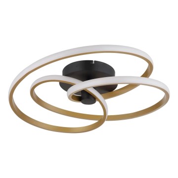 Globo - LED Πλαφονιέρα οροφής LED/40W/230V 3000K χρυσό/μαύρο