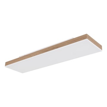 Globo - LED Ρυθμιζόμενο φωτιστικό οροφής LED/24W/230V 2700-6500K 20x80 cm + τηλεχειριστήριο