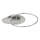 Globo - LED Ρυθμιζόμενο φωτιστικό οροφής LED/24W/230V 2700-6500K 45x56 cm ασημί + τηλεχειριστήριο
