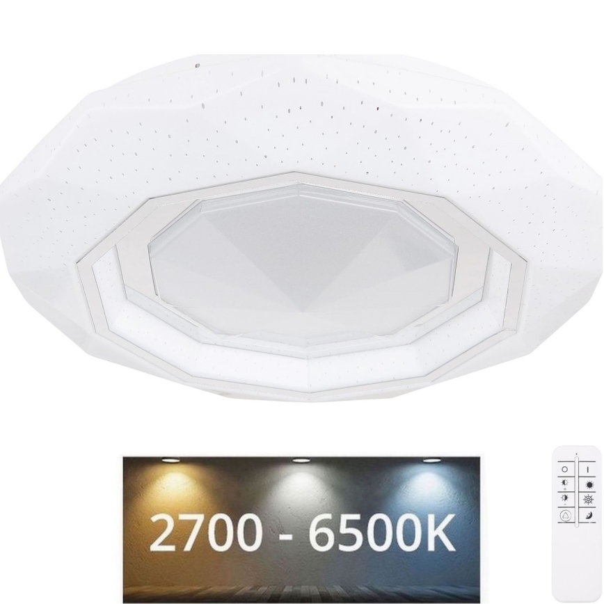 Globo - LED Ρυθμιζόμενο Φωτιστικό Οροφής LED/24W/230V 2700-6500K με τηλεχειριστήριο