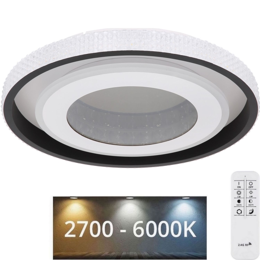 Globo - LED Ρυθμιζόμενο Φωτιστικό Οροφής LED/52W/230V 2700-6000K με τηλεχειριστήριο