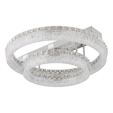 Globo - LED Ρυθμιζόμενο φωτιστικό οροφής LED/60W/230V 2700-6000K διάφανο + τηλεχειριστήριο