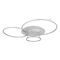 Globo - LED Ρυθμιζόμενο φωτιστικό οροφής LED/70W/230V 2700-6500K Wi-Fi Tuya ματ χρώμιο + τηλεχειριστήριο