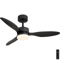 Globo - LED ρυθμιζόμενος οροφής ανεμιστήρας LED/20W/230V 2700-6500K + τηλεχειριστήριο