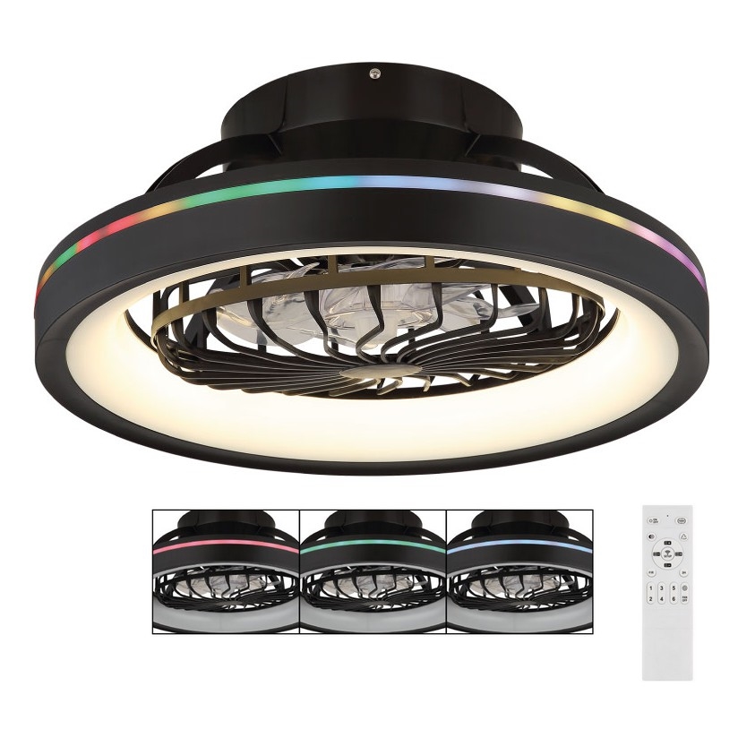 Globo - LED RGB Dimmable ανεμιστήρας οροφής LED/40W/230V 2700-6500K + τηλεχειριστήριο