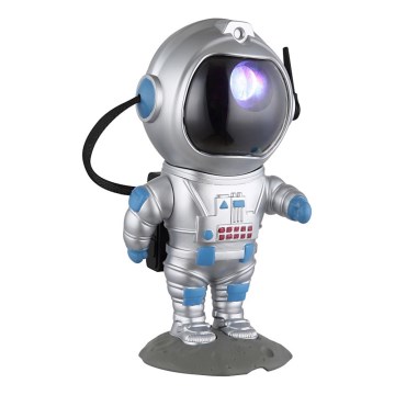 Globo - LED RGB Eπιτραπέζιο φωτιστικό LED/4,5W/5V αστροναύτης ασημί