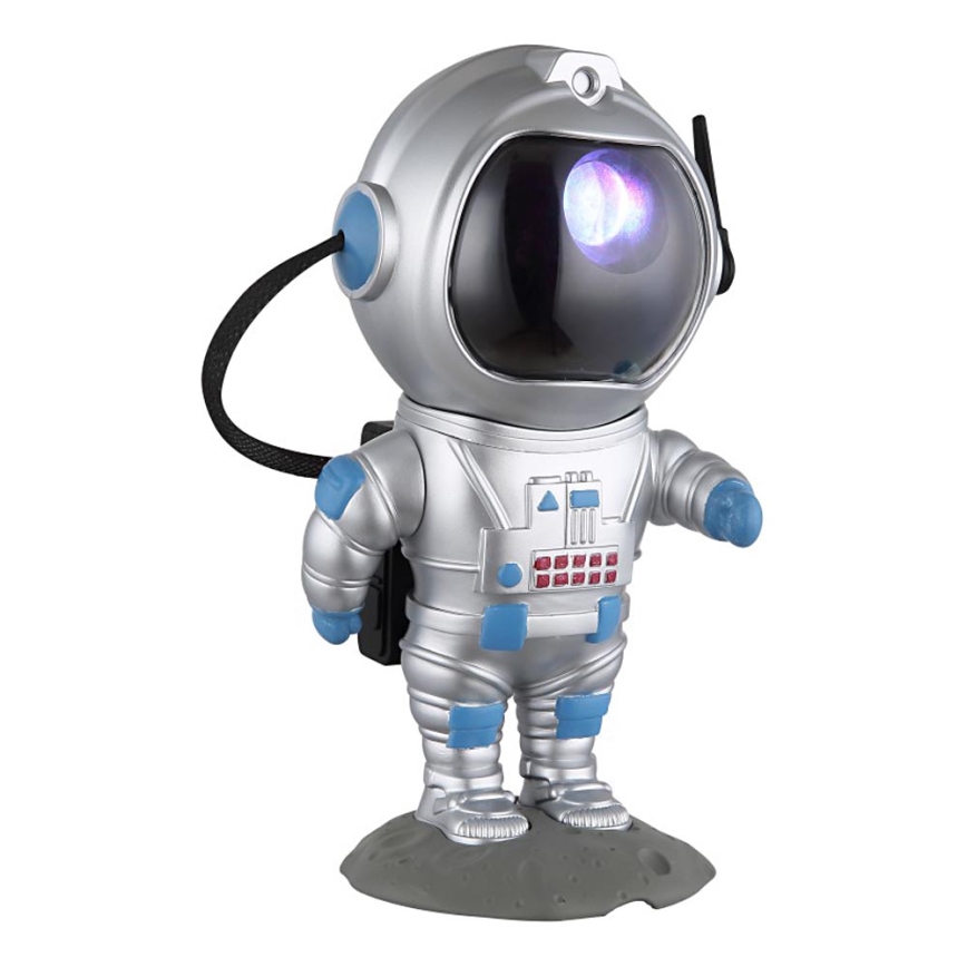 Globo - LED RGB Eπιτραπέζιο φωτιστικό LED/4,5W/5V αστροναύτης ασημί