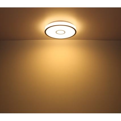 Globo- LED RGB Ρυθμιζόμενο φωτιστικό μπάνιου LED/30W/230V IP44 Wi-Fi Tuya + τηλεχειριστήριο