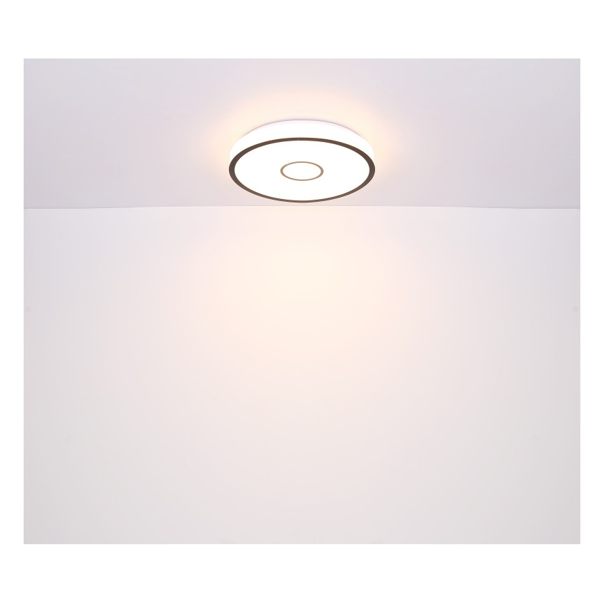 Globo- LED RGB Ρυθμιζόμενο φωτιστικό μπάνιου LED/30W/230V IP44 Wi-Fi Tuya + τηλεχειριστήριο