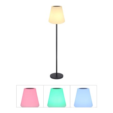 Globo - LED RGB Ηλιακό επιδαπέδιο φωτιστικό με αφής LED/0,1W/3V IP44 2000 mAh + τηλεχειριστήριο