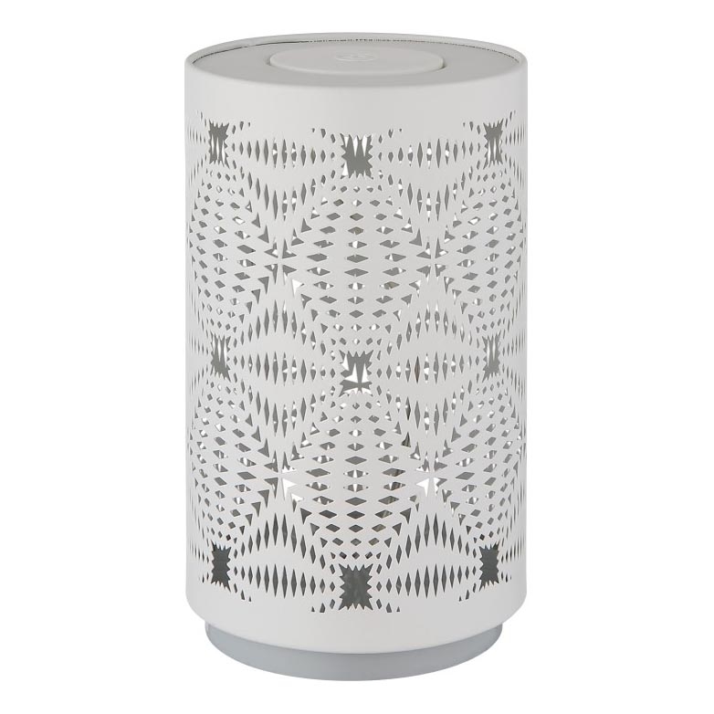 Globo - LED RGB Αφής επαναφορτιζόμενο Επιτραπέζιο φωτιστικό LED/1W/5V 500 mAh λευκό