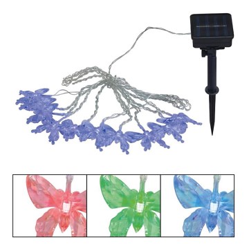 Globo - LED RGB Διακοσμητικά λαμπάκια 10xLED/0,06W/3,2V 470 cm IP44