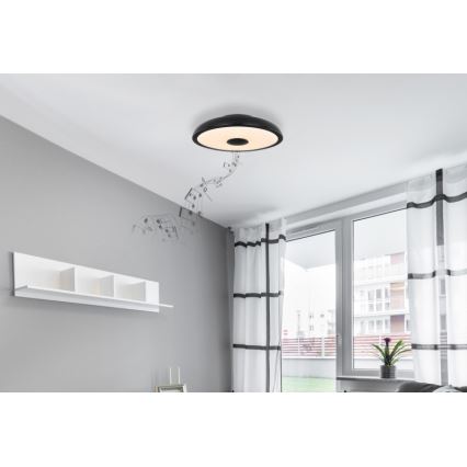 Globo - LED RGBW Dimmable φωτιστικό μπάνιου με ηχείο LED/18W/230V 3000-6500K IP44 + τηλεχειριστήριο